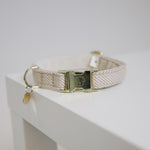 Lade das Bild in den Galerie-Viewer, Hundehalsband Wolle - beige
