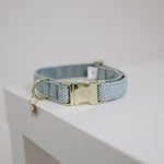 Lade das Bild in den Galerie-Viewer, Hundehalsband Wolle  - hellblau
