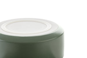 Silikonboden rutschfest Keramik Futternapf Osby - khaki